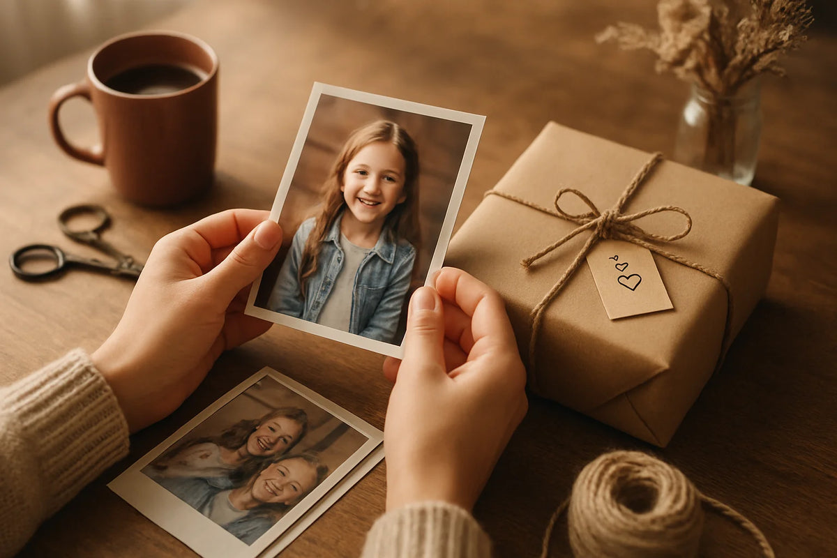 Fotografías seleccionadas para crear un regalo personalizado