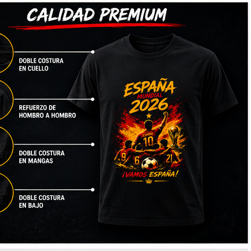 Camisetas España Mundial 2026