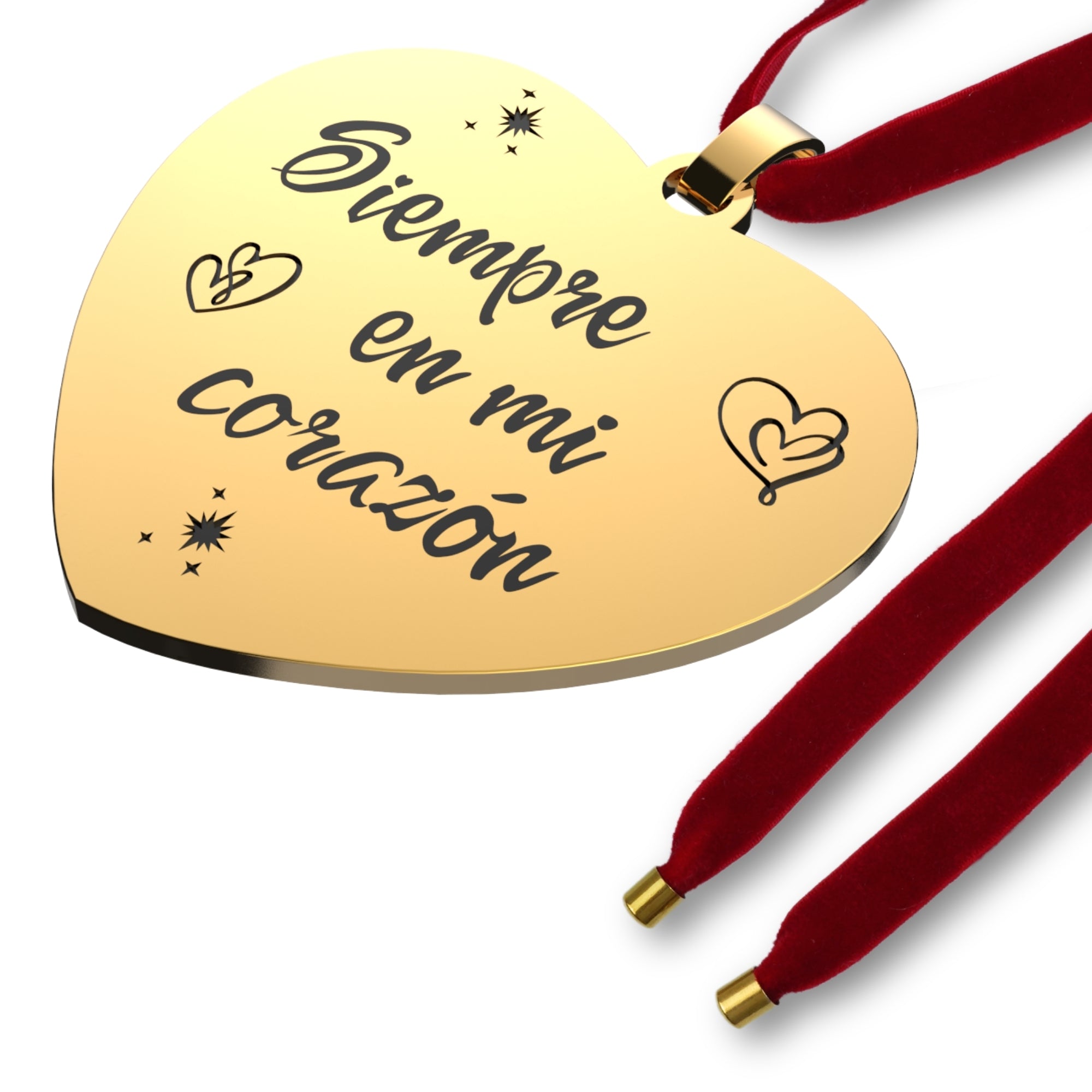 Medallas Ramo de Novia Corazón