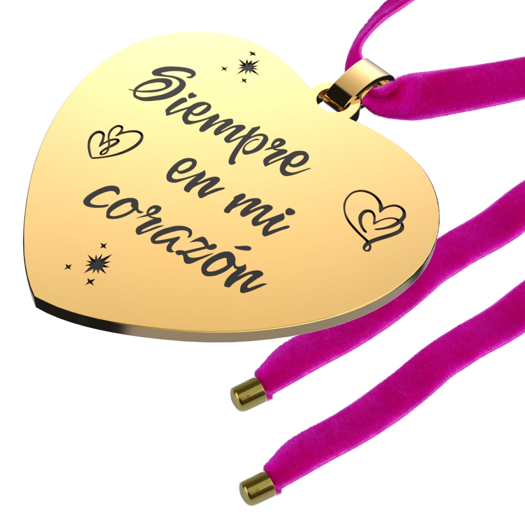 Medallas Ramo de Novia Corazón
