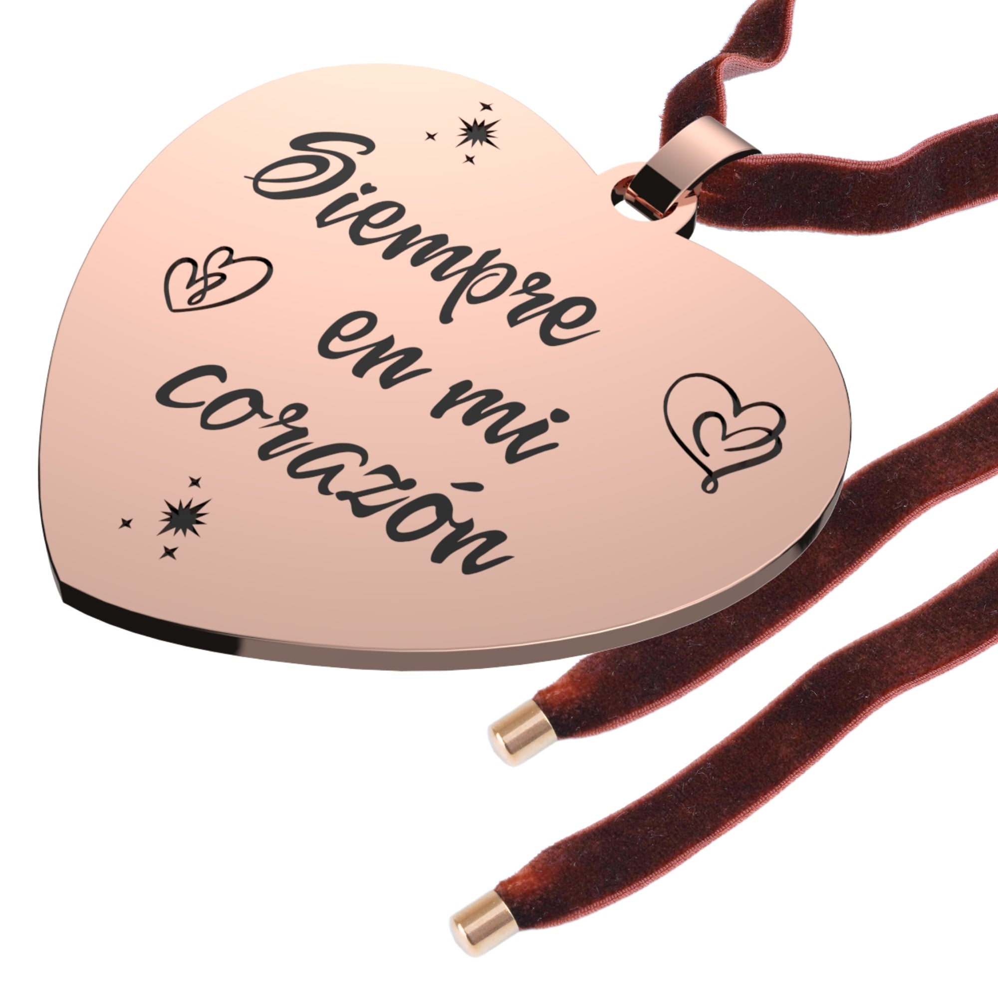 Medallas Ramo de Novia Corazón