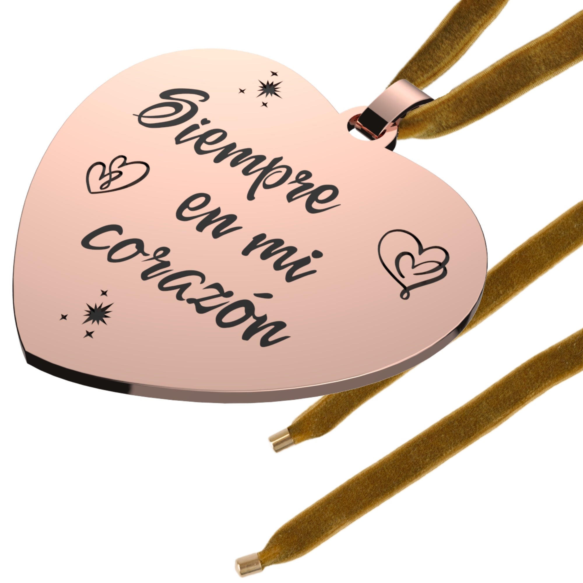 Medallas Ramo de Novia Corazón
