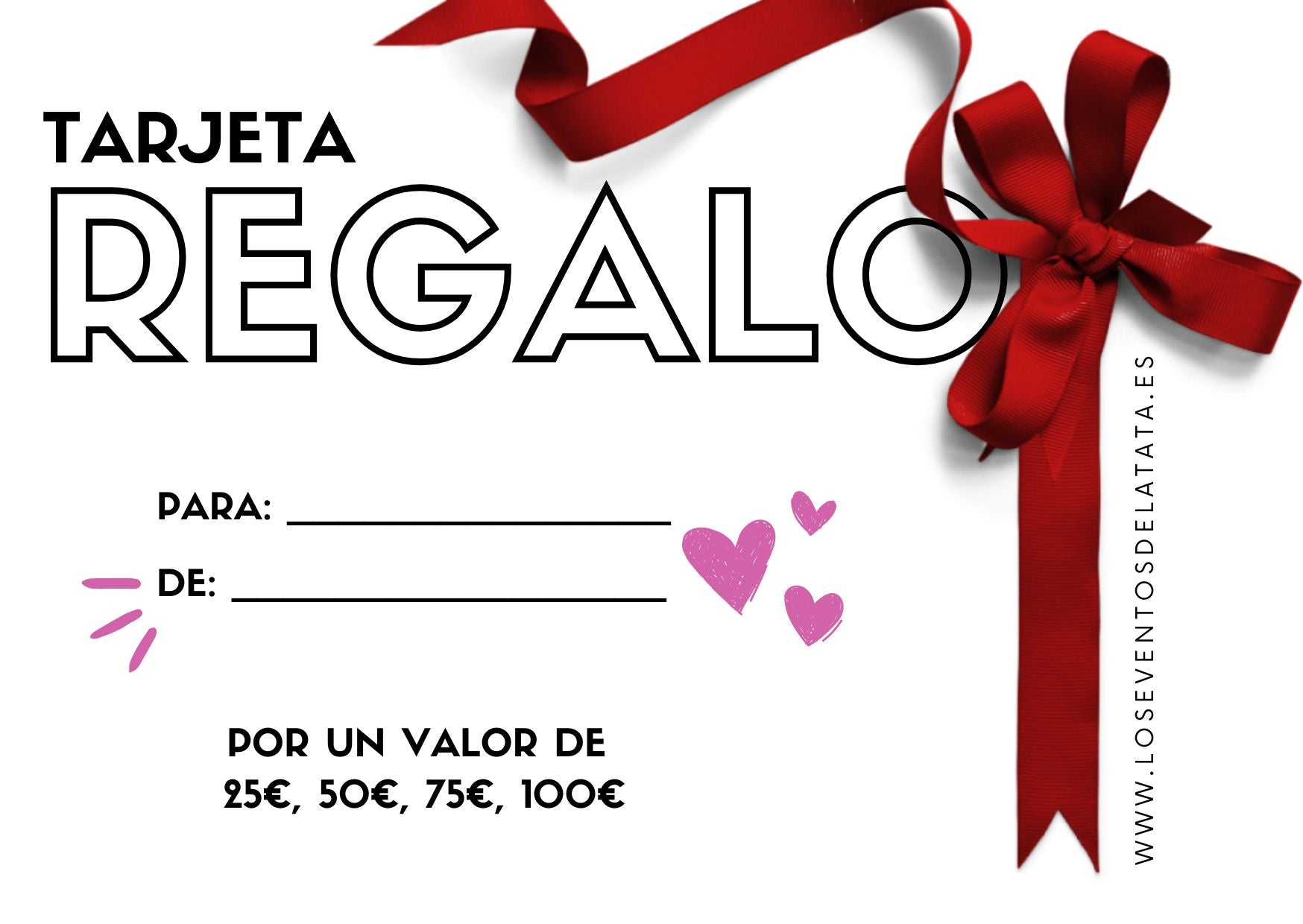 Tarjeta Regalo