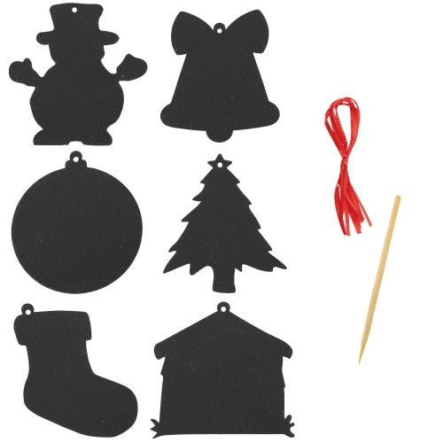 Adornos Navideños con rasca