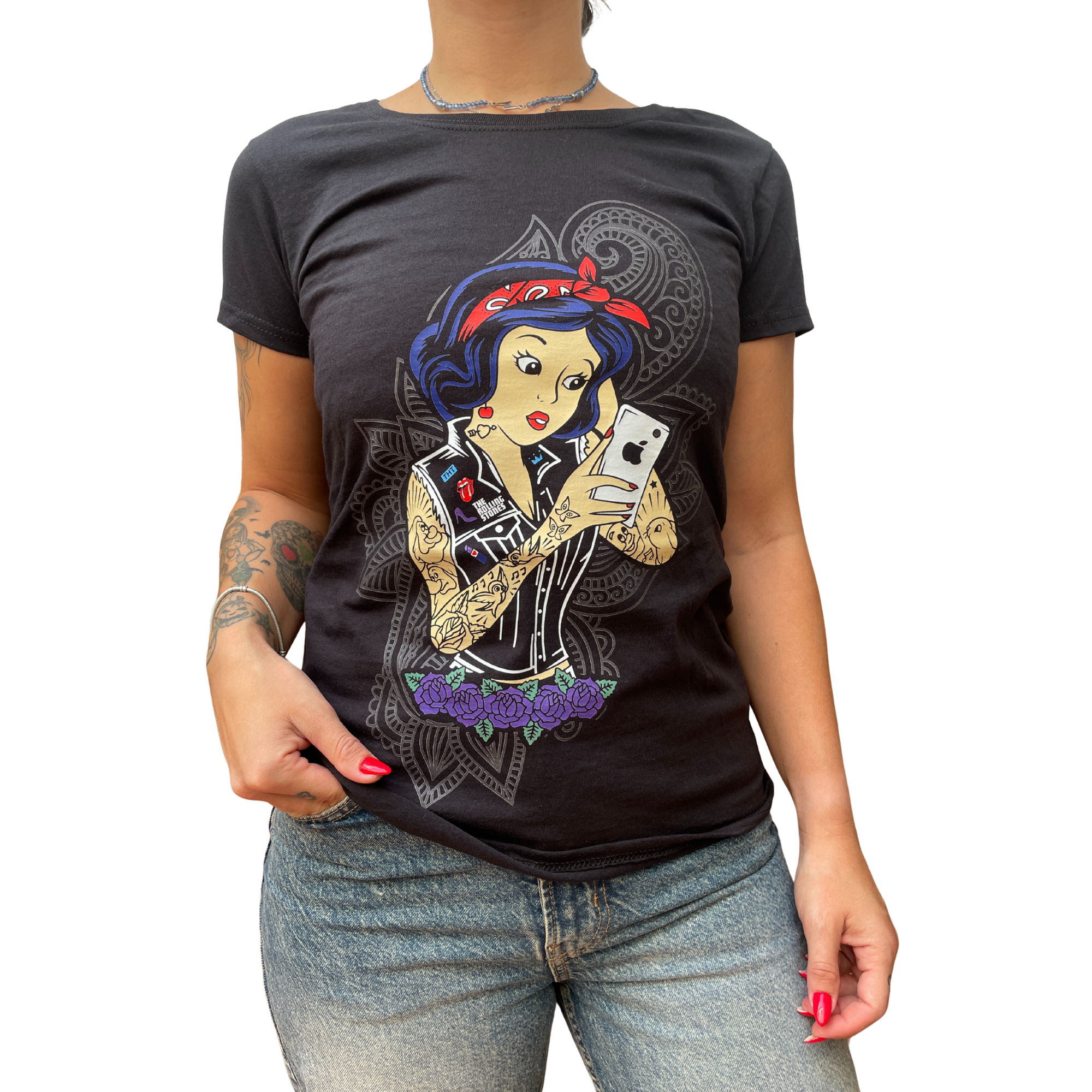 Camiseta de BLANCANIEVES (princesas tatuadas)