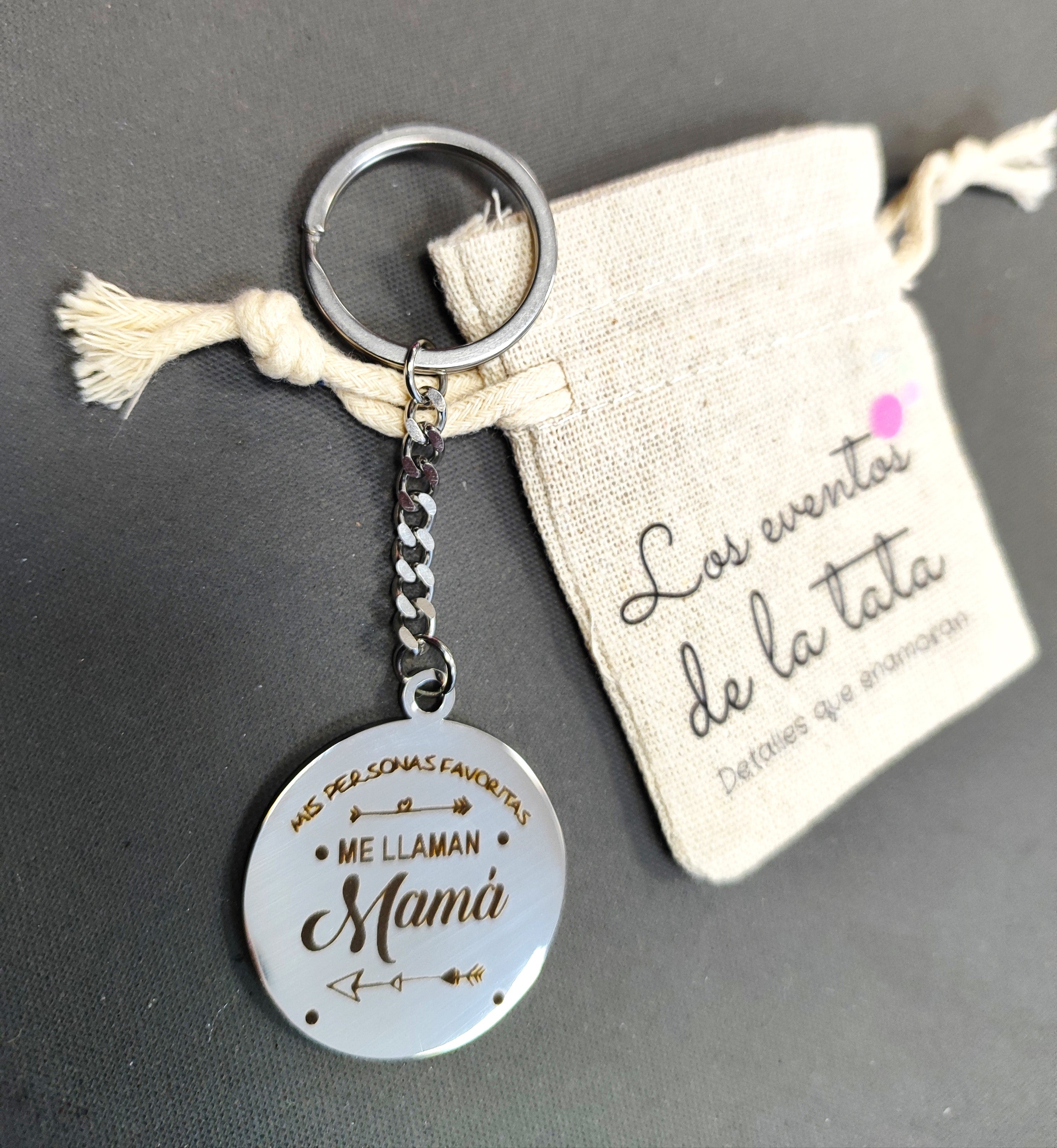 Llaveros con mensaje de Madre