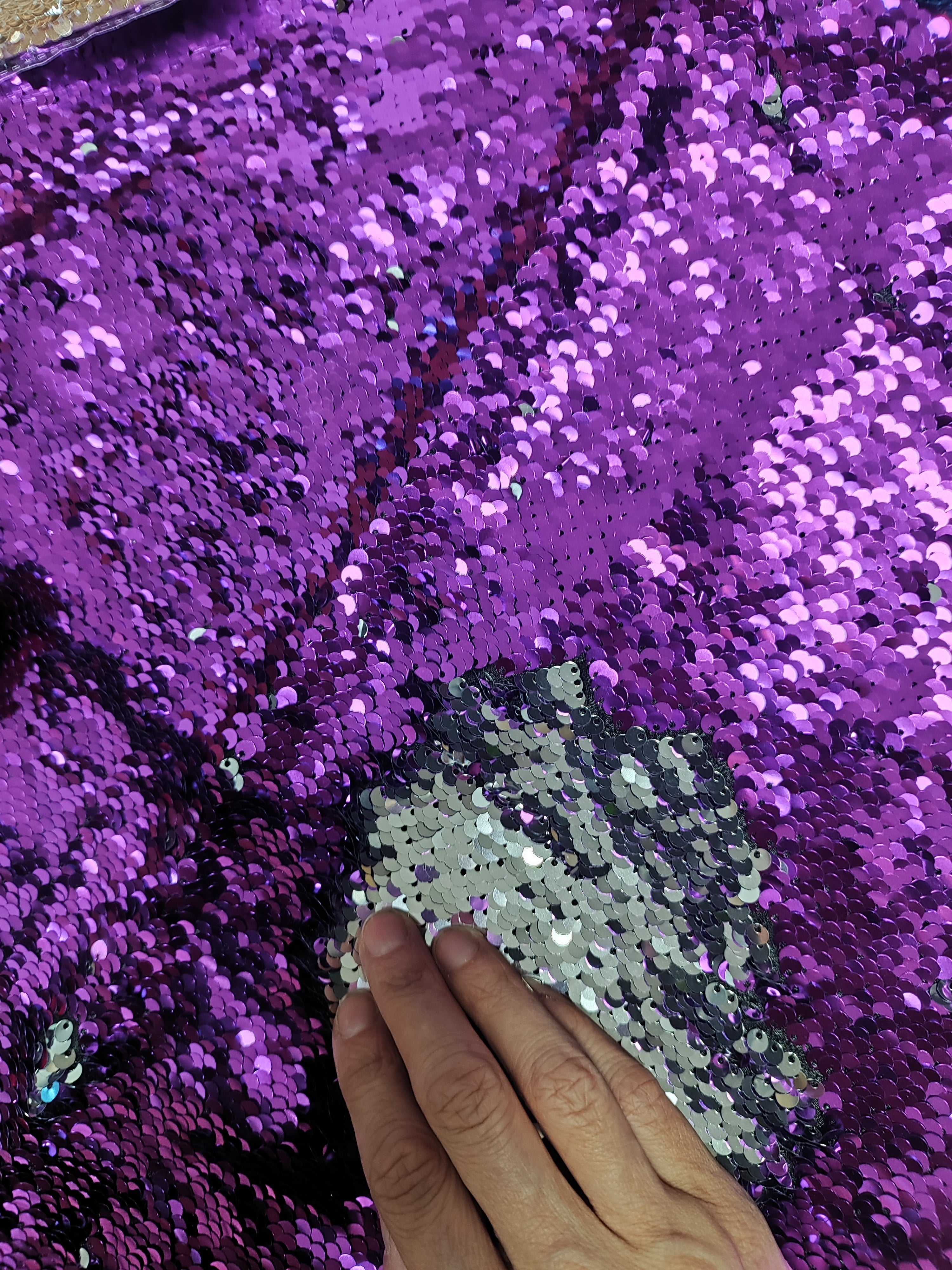 Fundas de Cojin de Lentejuelas cambio de color, 39X39cm. En perfecto estado