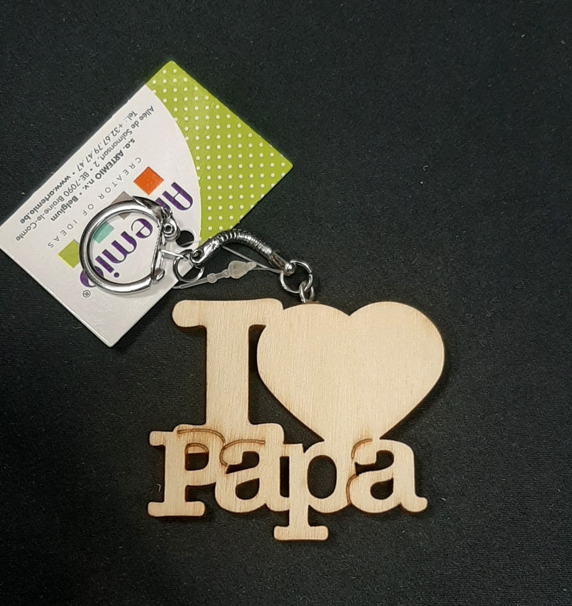 Llavero I Love Papá, ultimas unidades