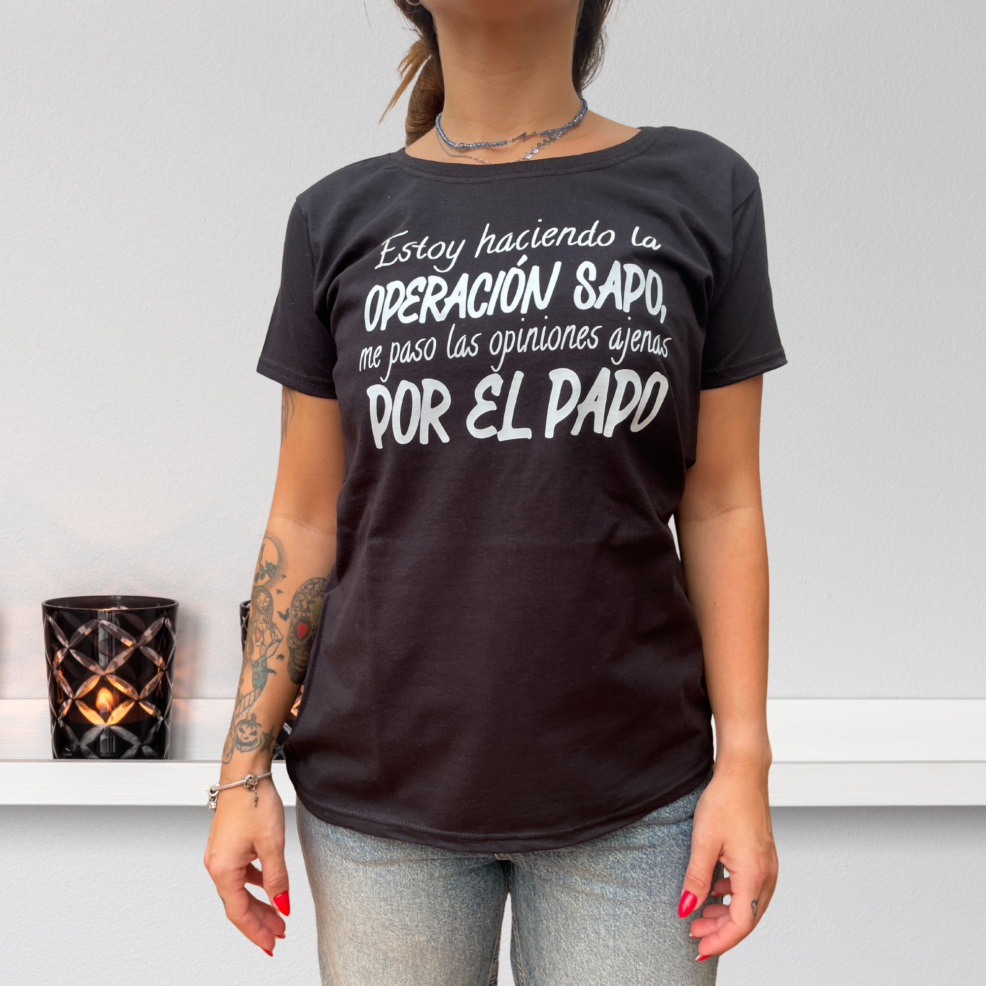 Camiseta de mujer Operación Sapo