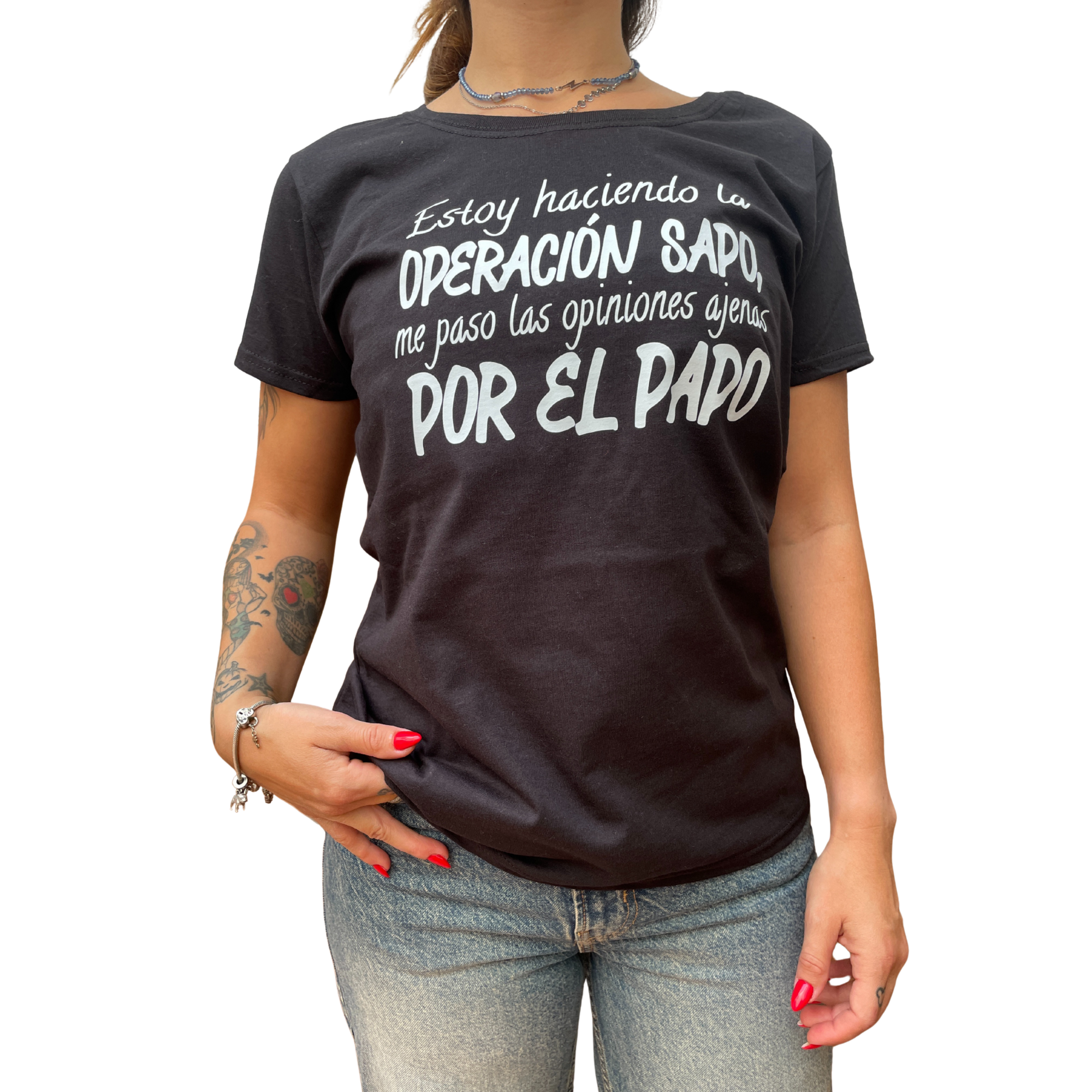 Camiseta de mujer Operación Sapo