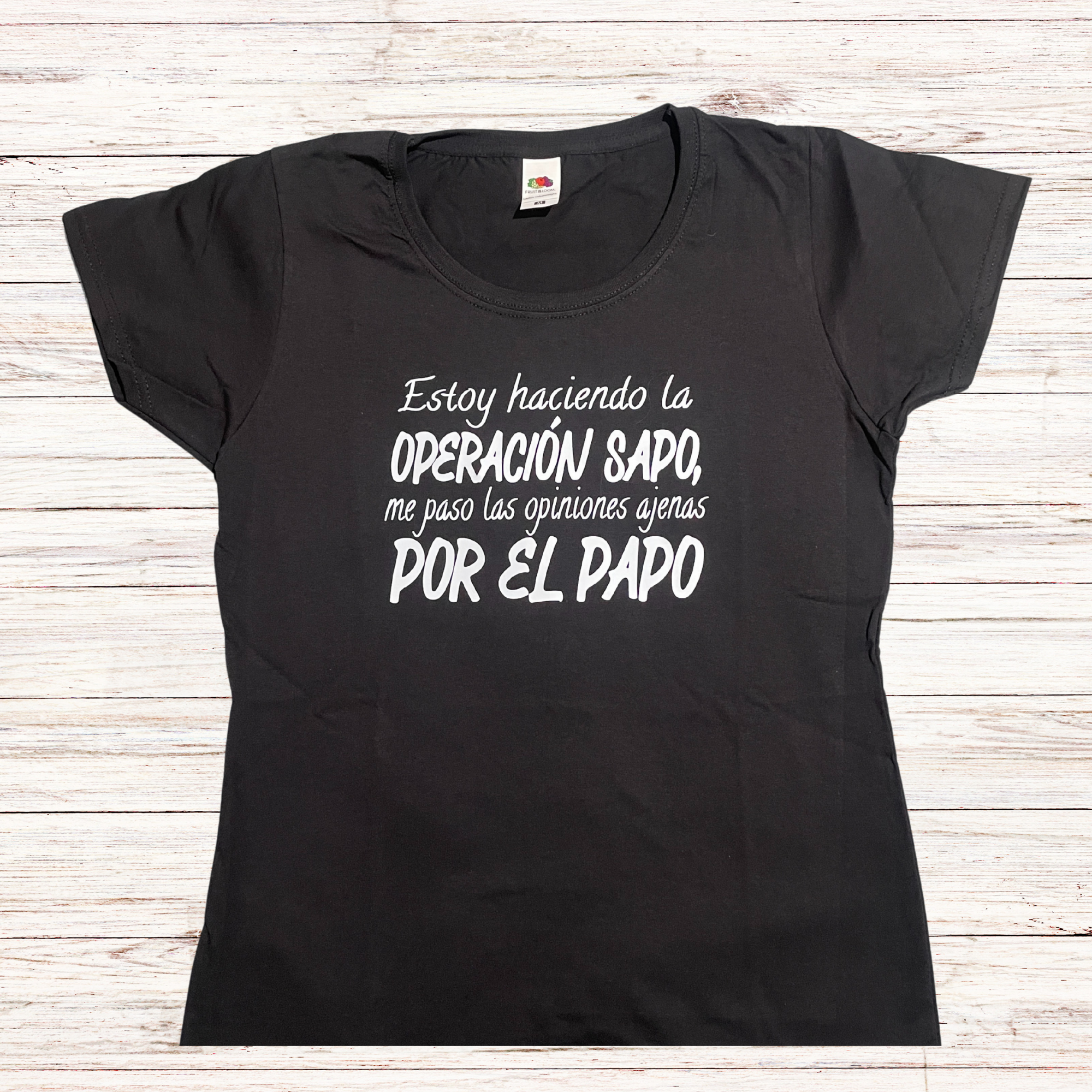 Camiseta de mujer Operación Sapo