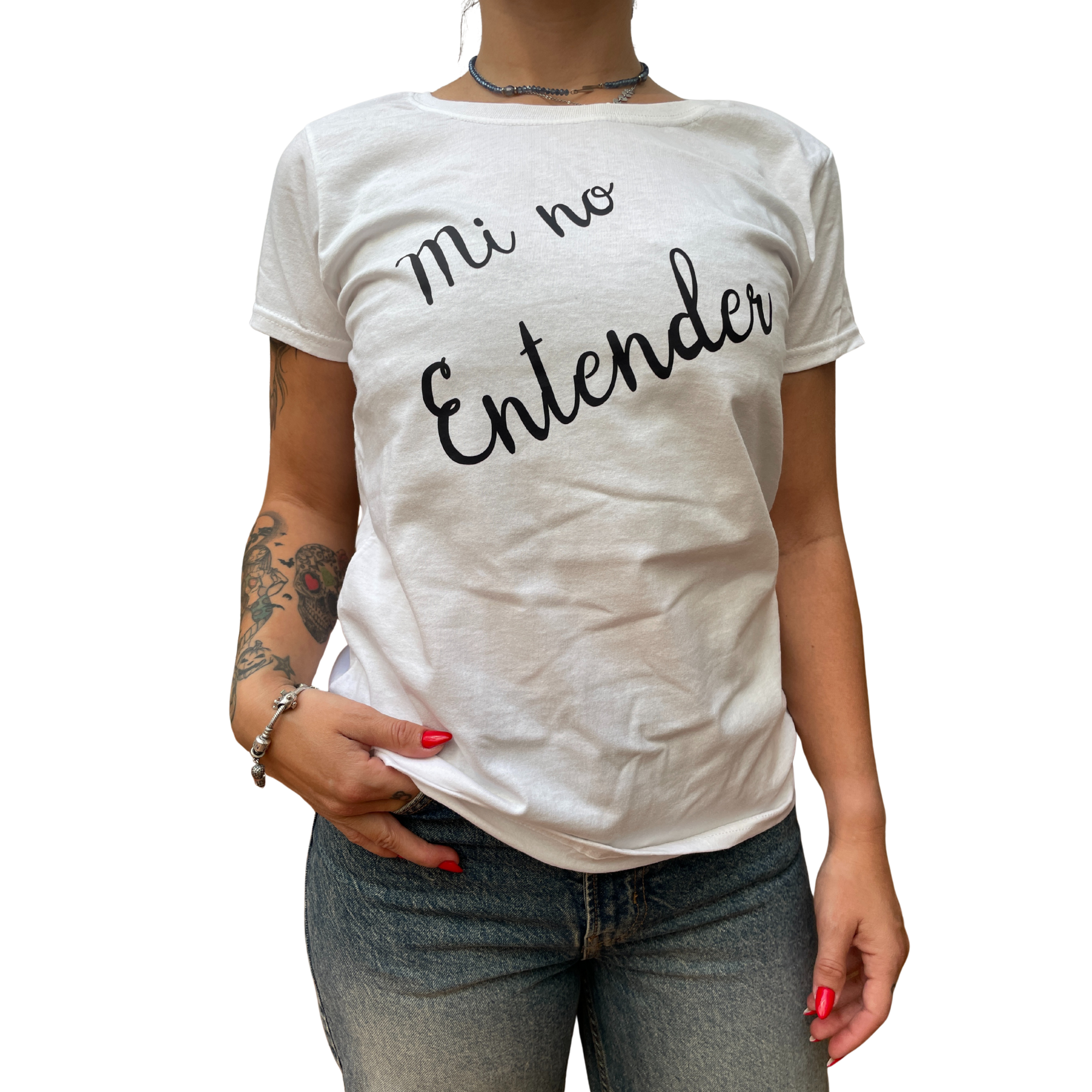 Camiseta de mujer Me no entender