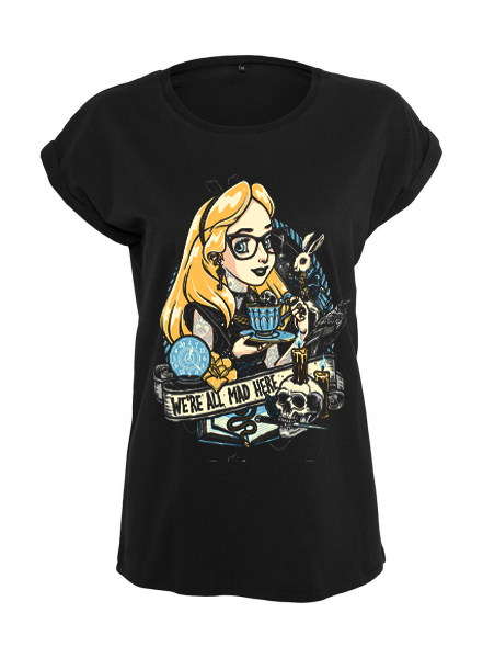 Camiseta de princesas tatuadas