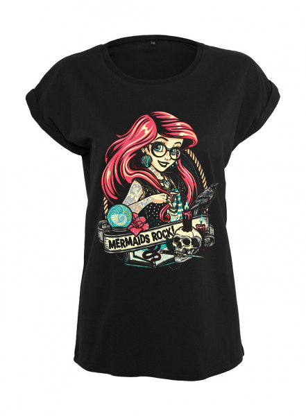 Camiseta de princesas tatuadas