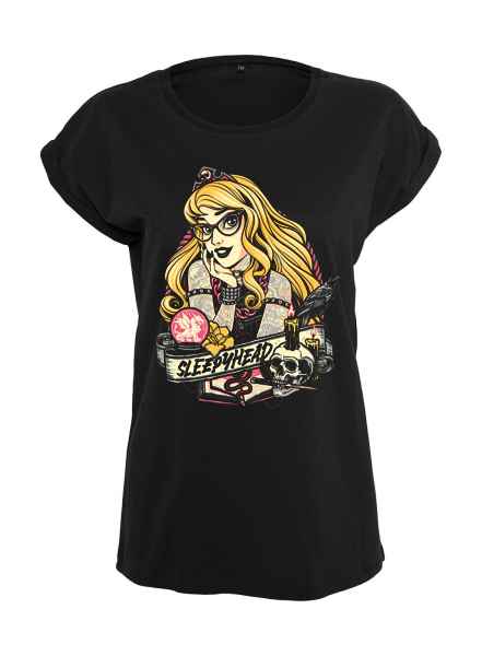 Camiseta de princesas tatuadas