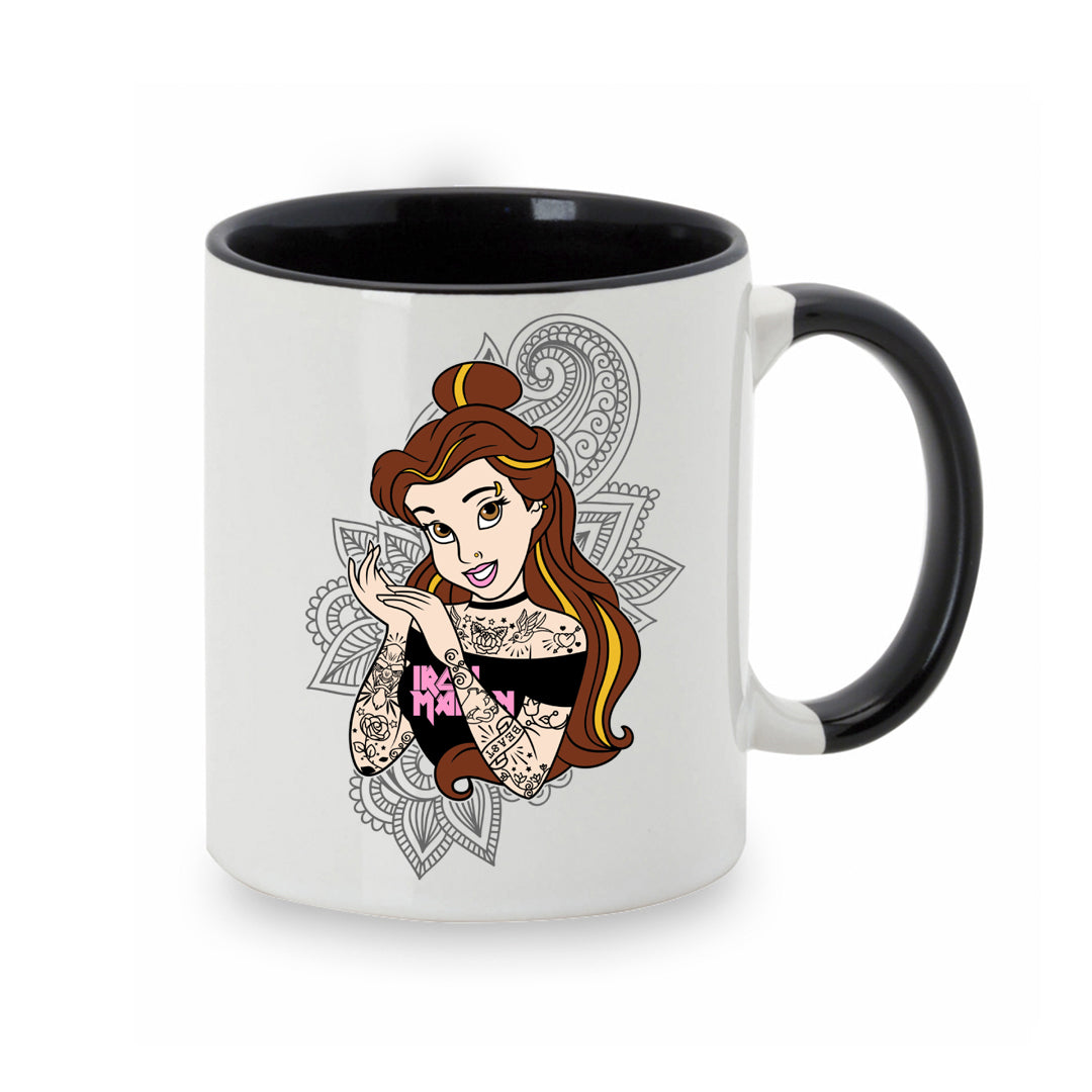 Tazas de princesas tatuadas