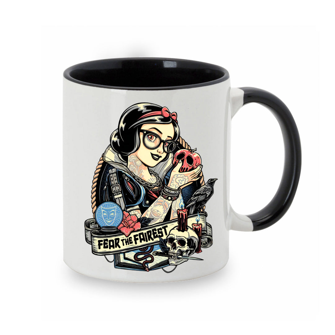 Tazas de princesas tatuadas