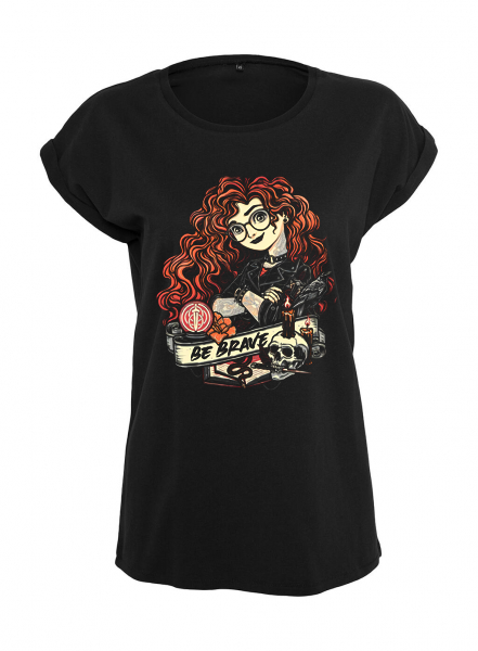 Camiseta de princesas tatuadas