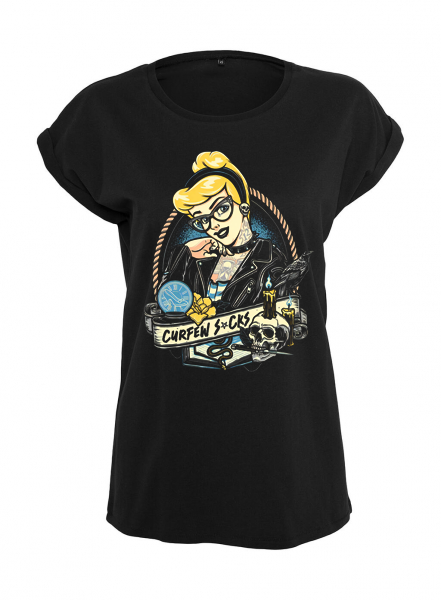 Camiseta de princesas tatuadas