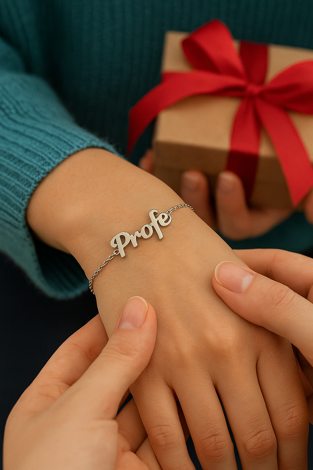 Pulsera "Gracias Profe" – Un detalle que deja huella