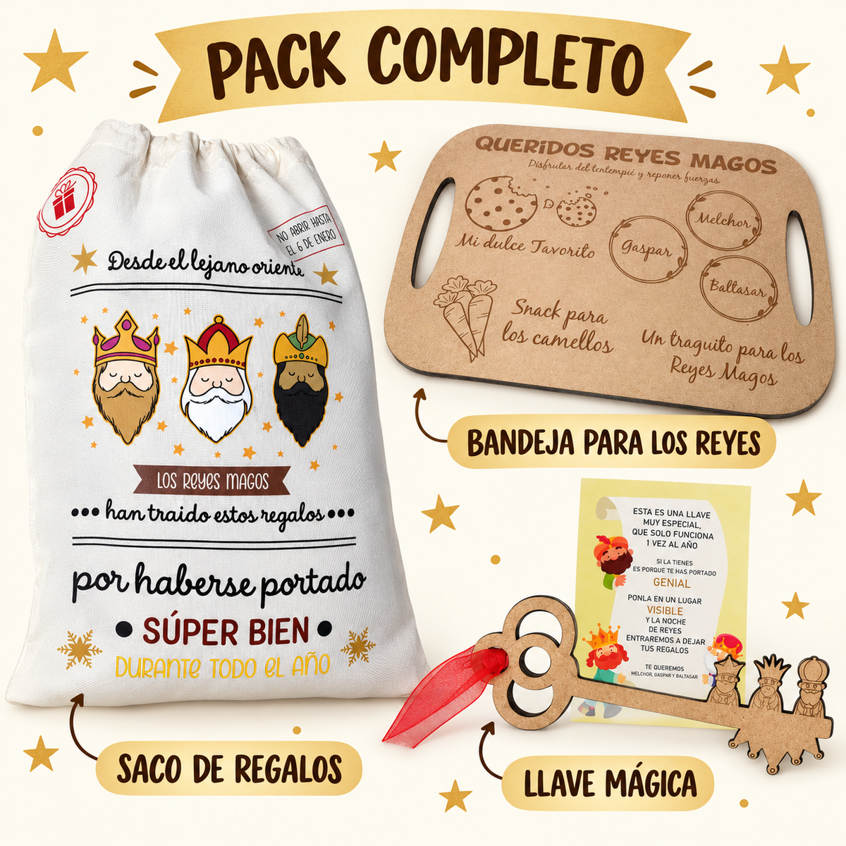 Pack Completo Reyes Magos
