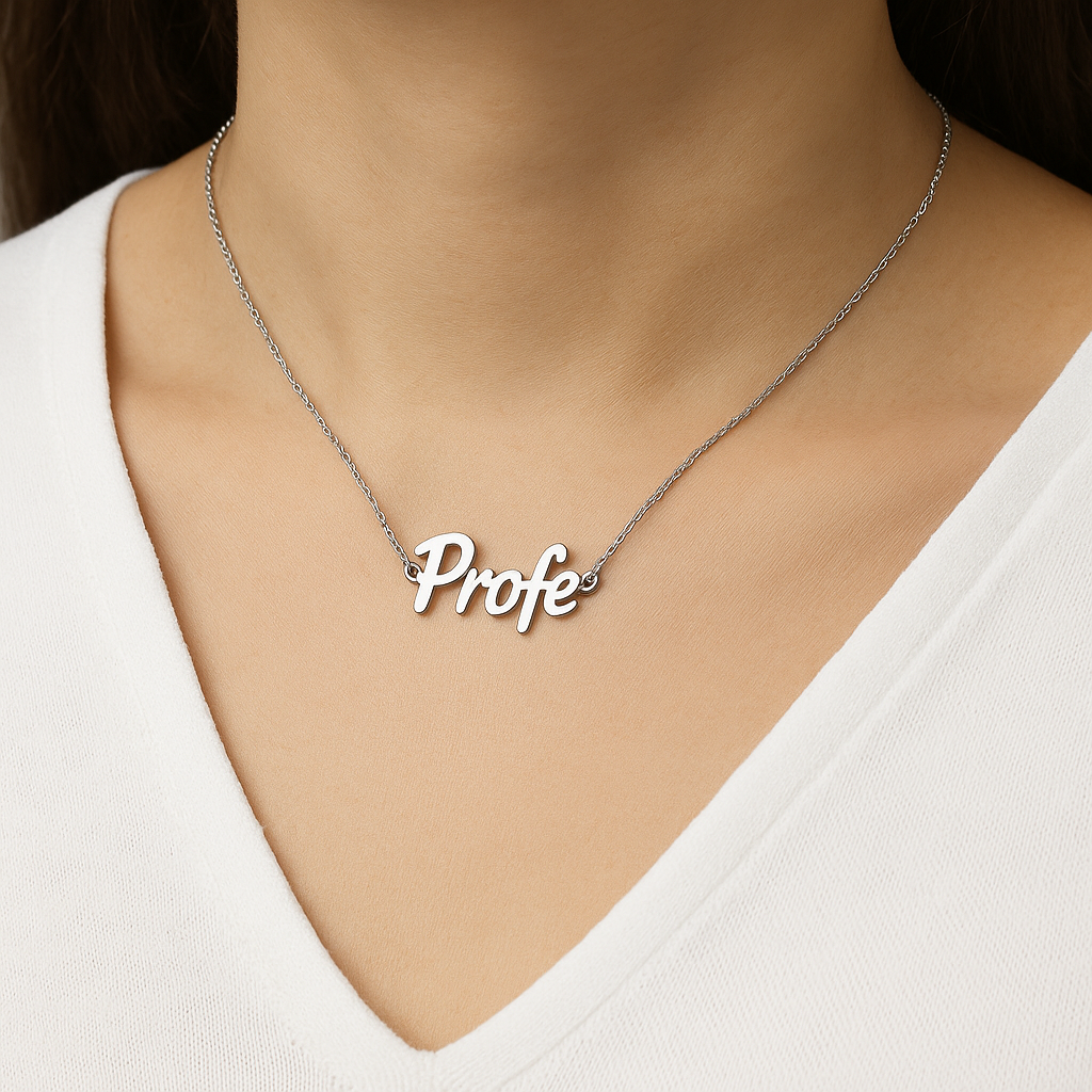 Collar “Para ti, Profe” – Un detalle que emociona