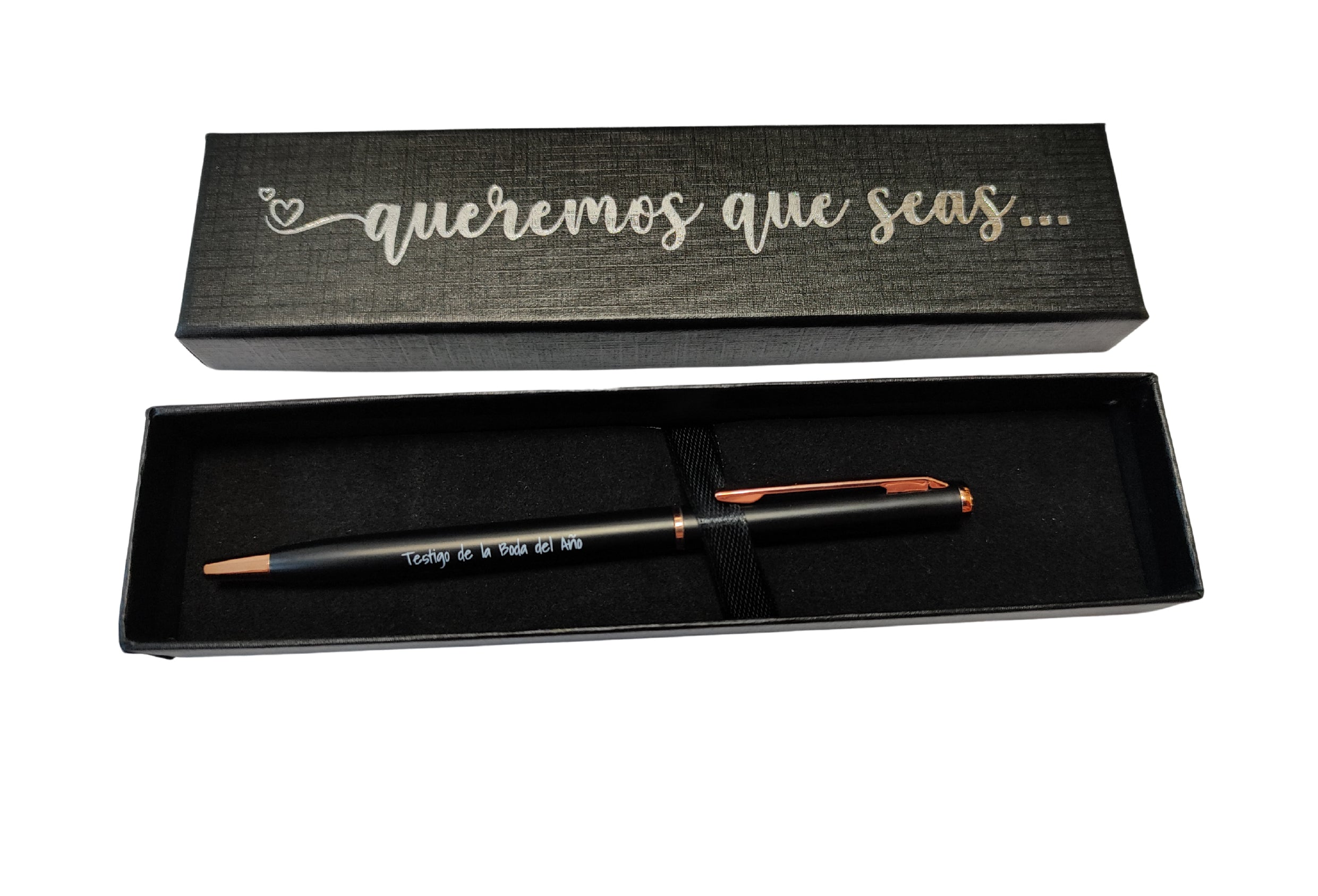 Boligrafo para testigos de boda