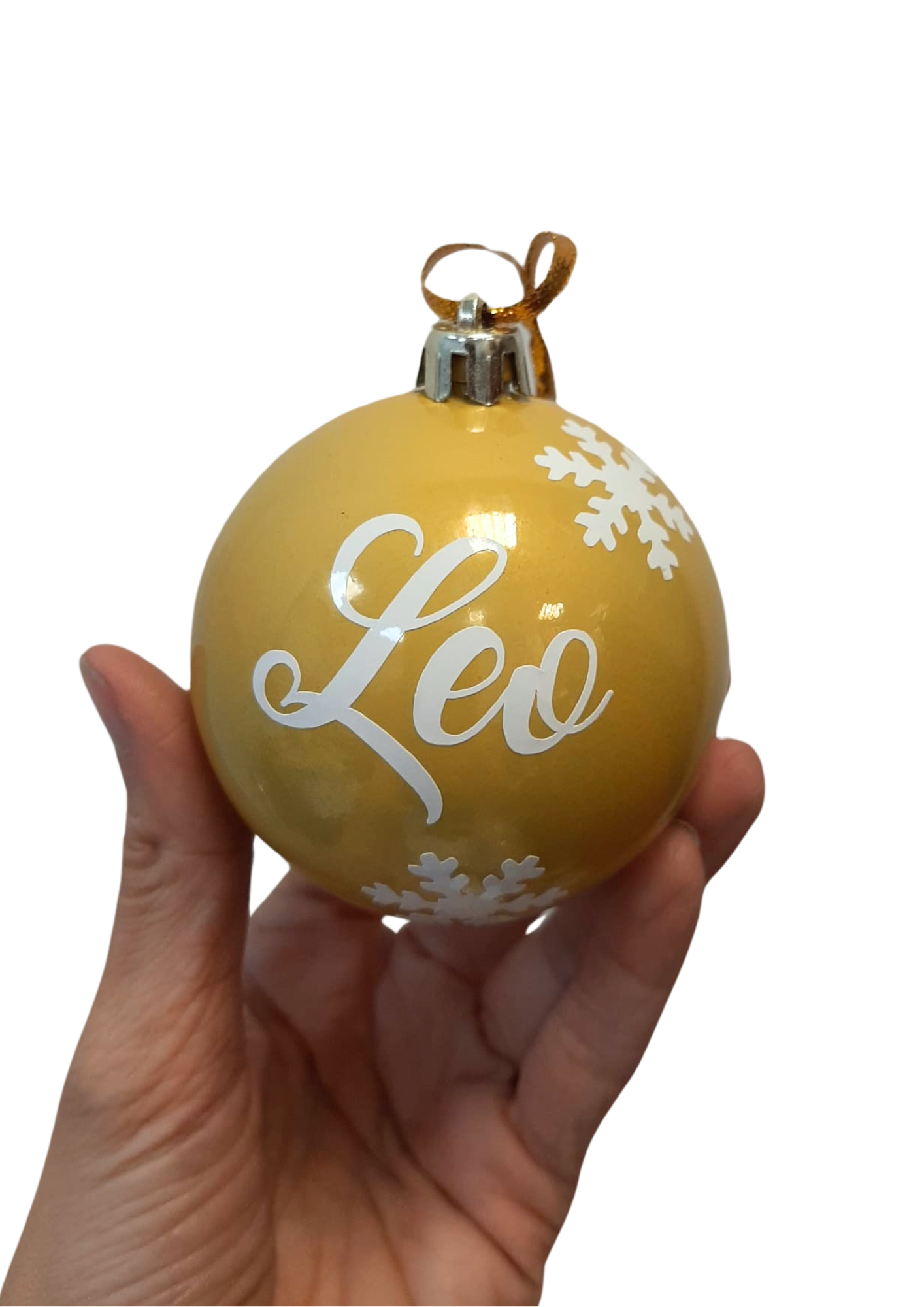 Bolas de Navidad Personalizadas con Nombre