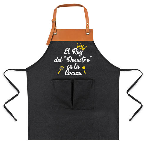 DELANTAL Rey del Desastre en la Cocina