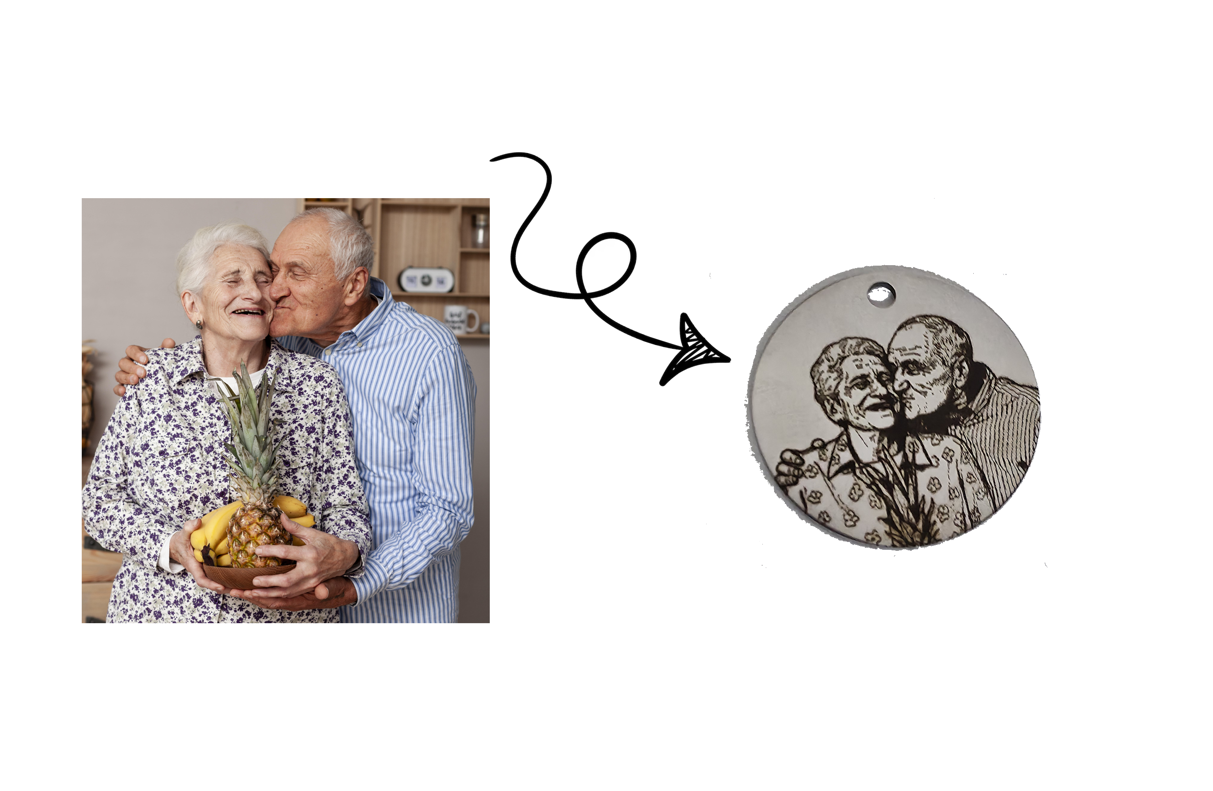 Medallas Ramo de Novia