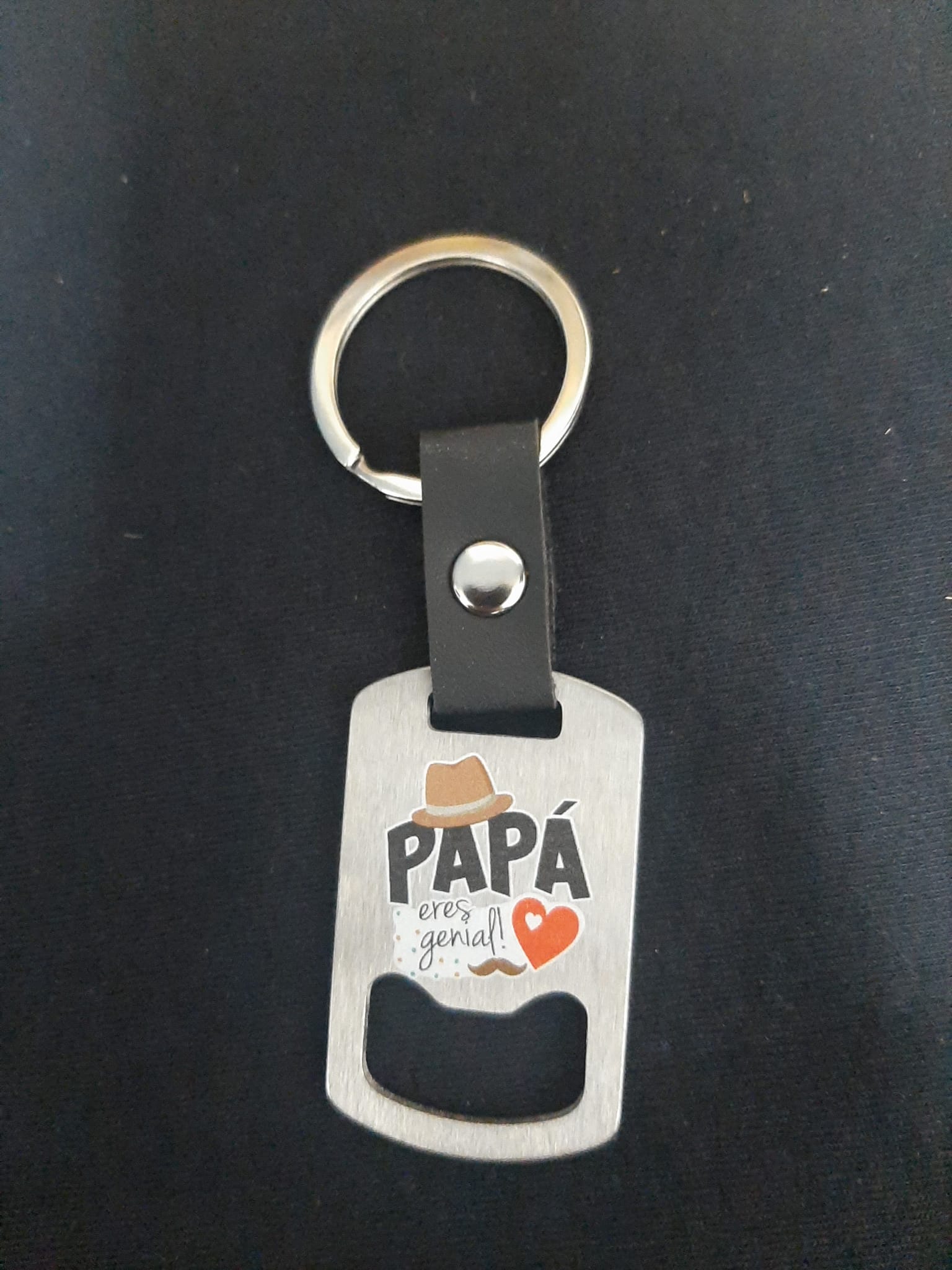 LLAVERO ABRIDOR PAPA DIA DEL PADRE EN CAJA REGALO