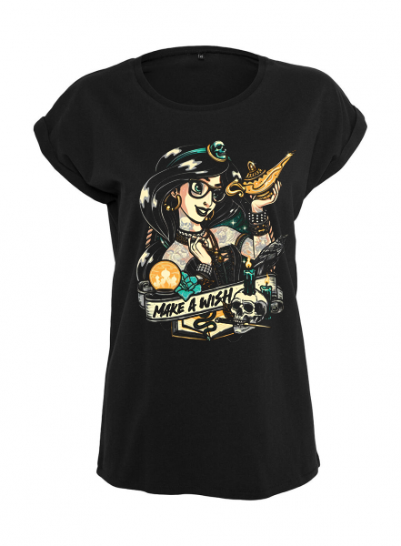 Camiseta de princesas tatuadas