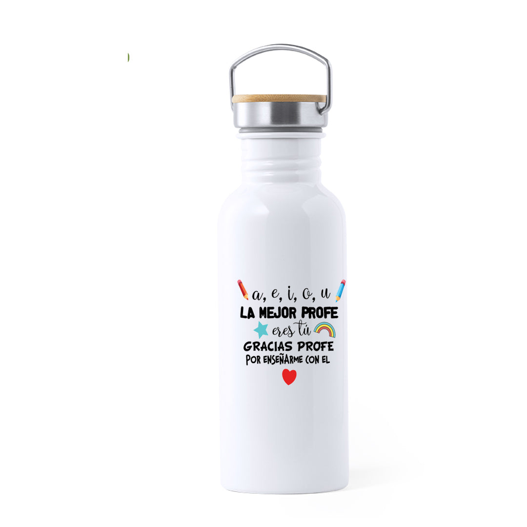 Botella para profes Lecherita