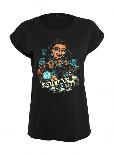 Camiseta de princesas tatuadas