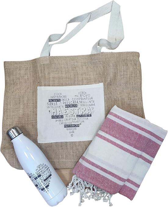 Bolsa con mensaje molón para maestras
