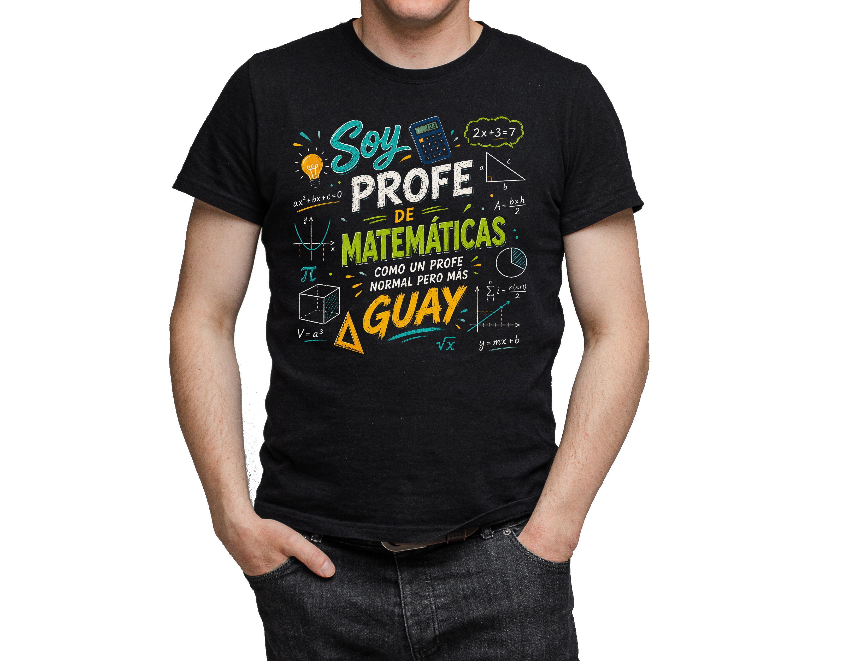 Camisetas para Profes de Matemáticas