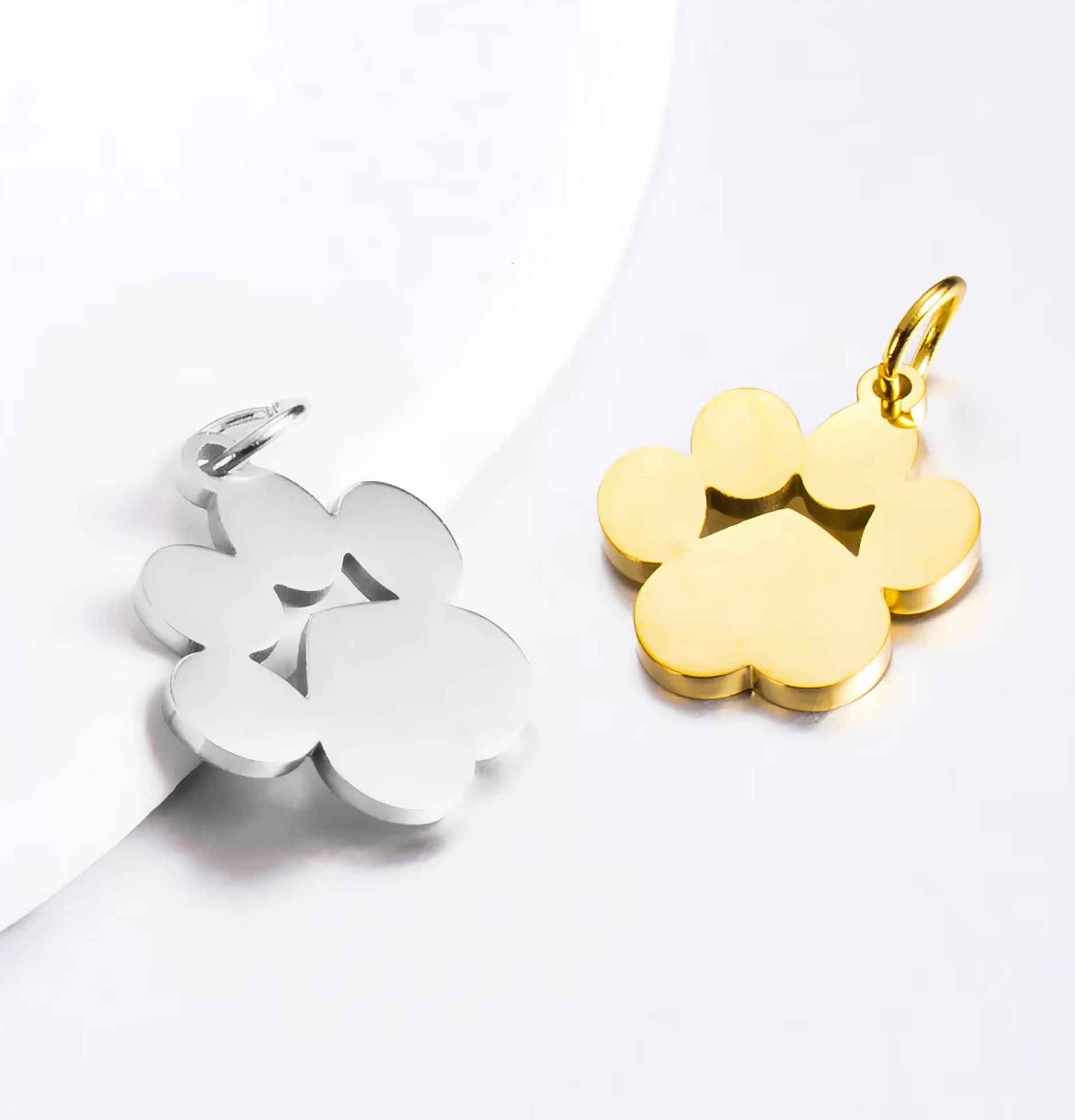 Colgante Patita de Perro/Gato - Acero Inoxidable