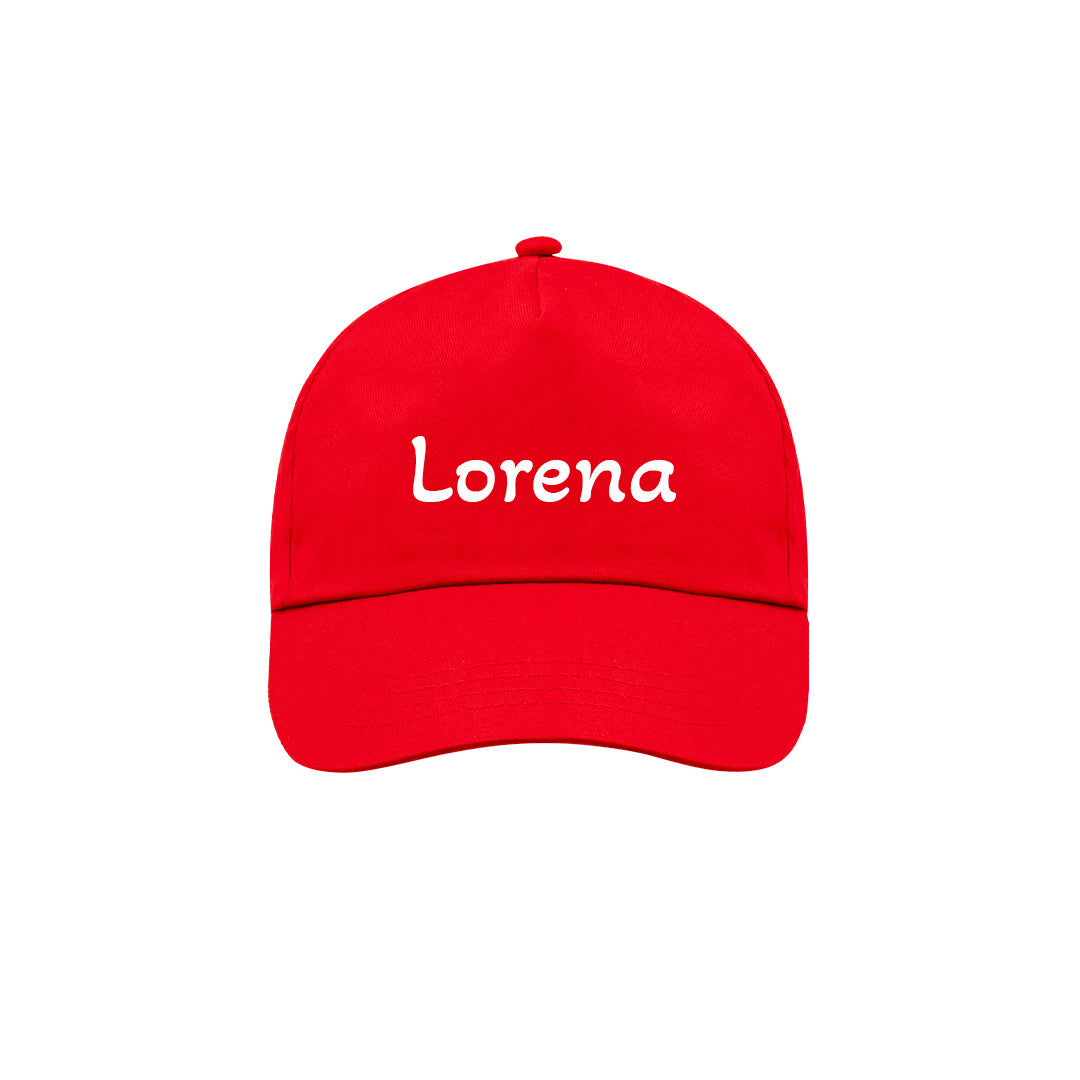 Gorras con nombre para niños