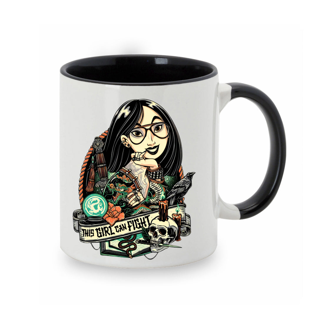 Tazas de princesas tatuadas