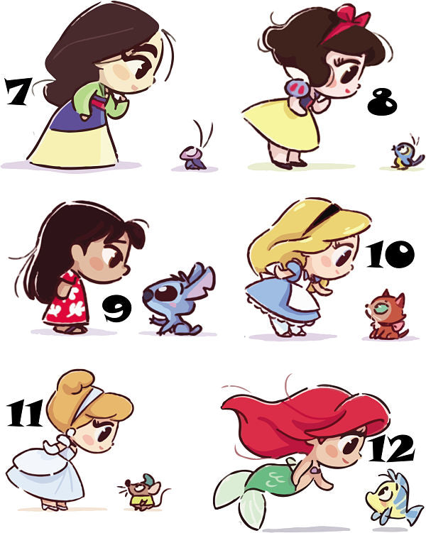 princesas calca