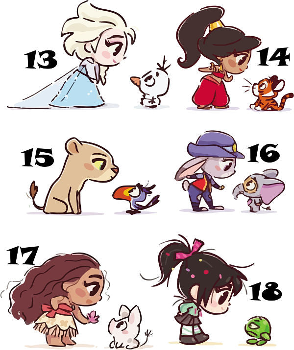 princesas calca