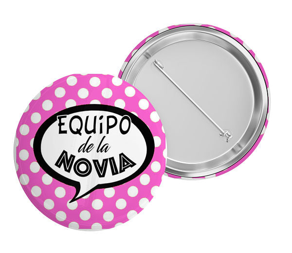 A mockup of a badge cut out on white background