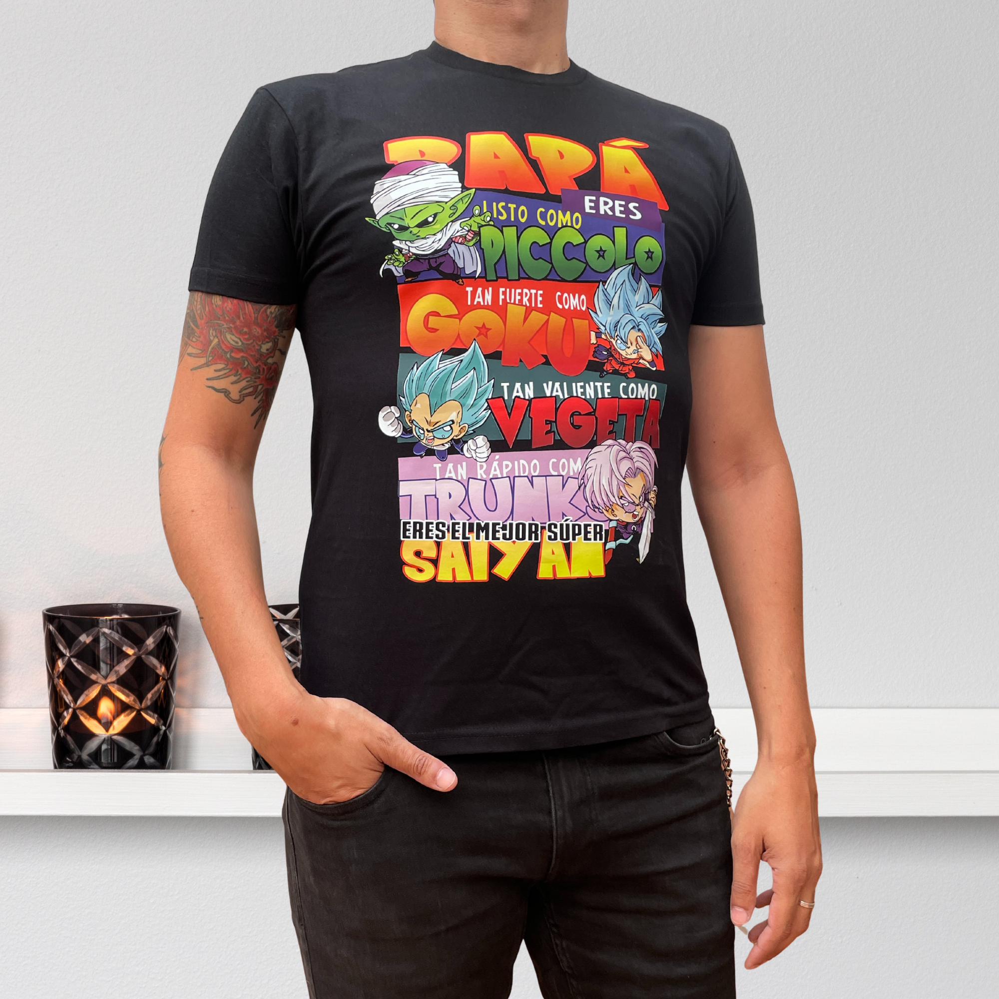 Camisetas para el día del padre (Goku)