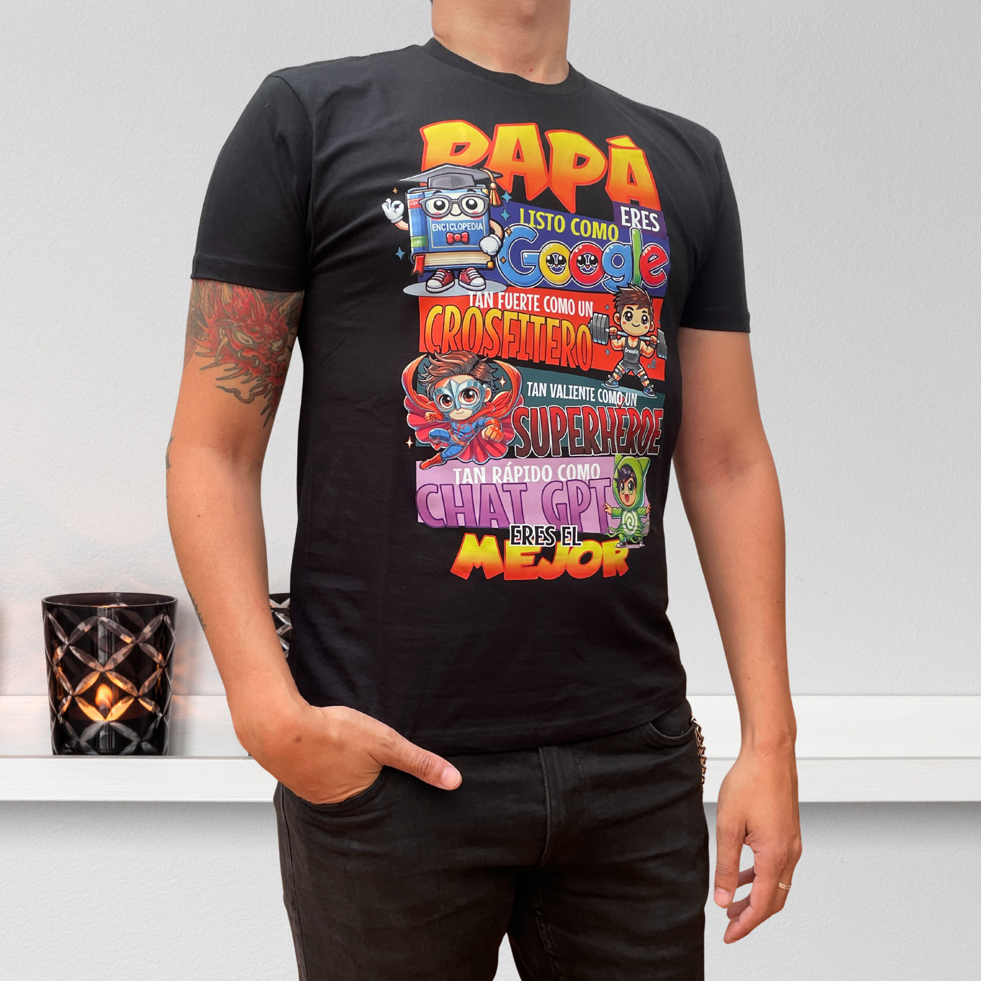 Camisetas para el día del padre (Google)