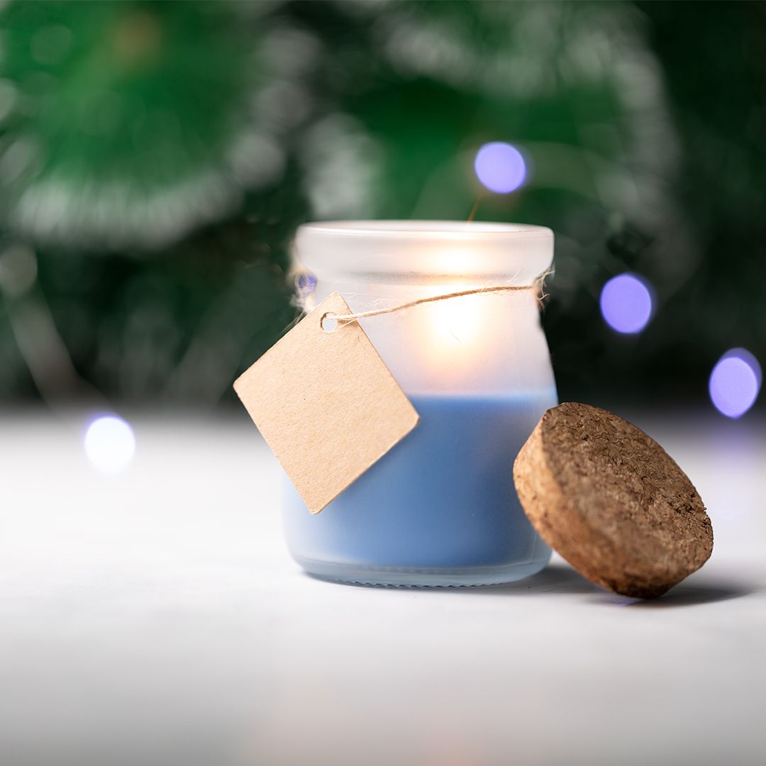 Vela aromática para regalar