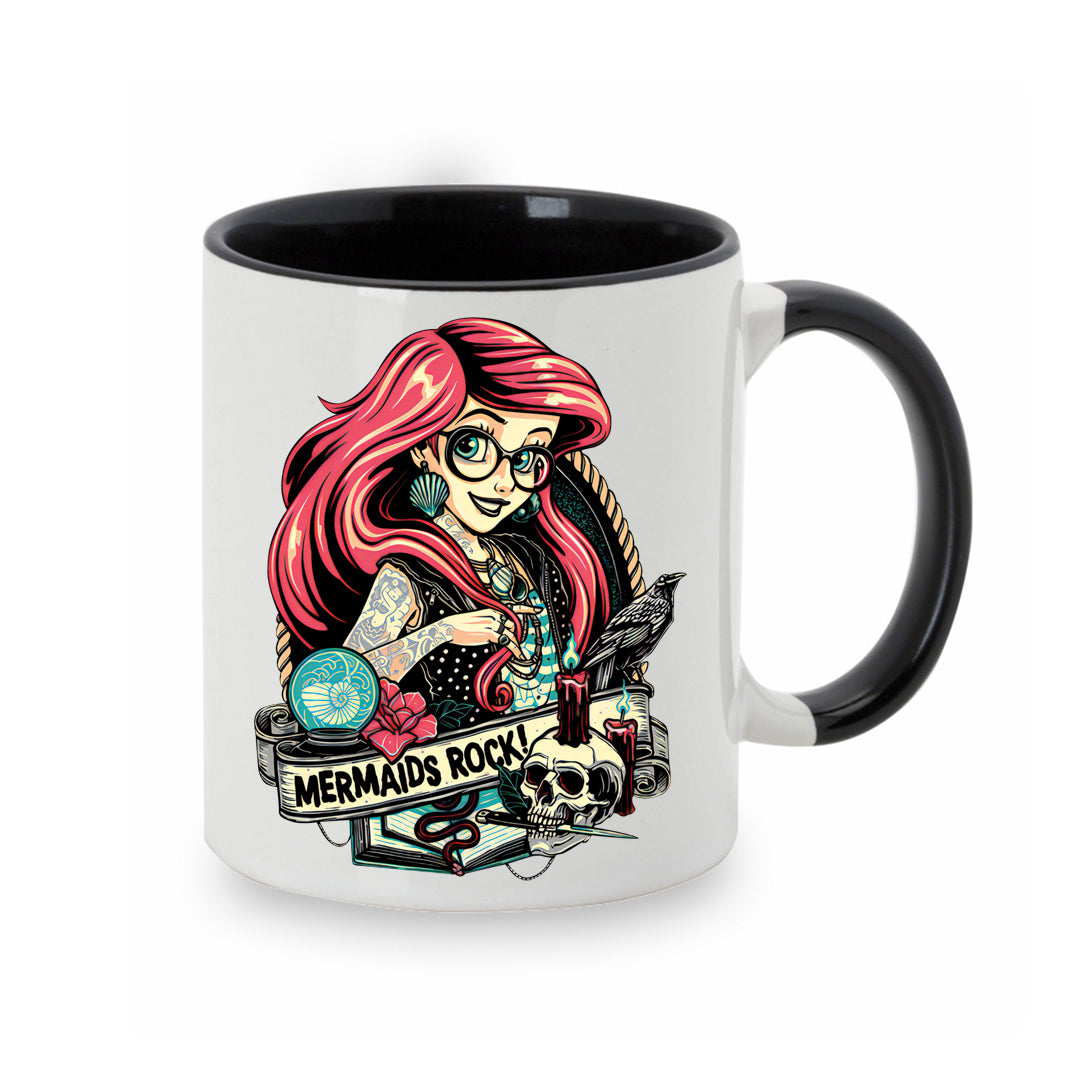 Tazas de princesas tatuadas