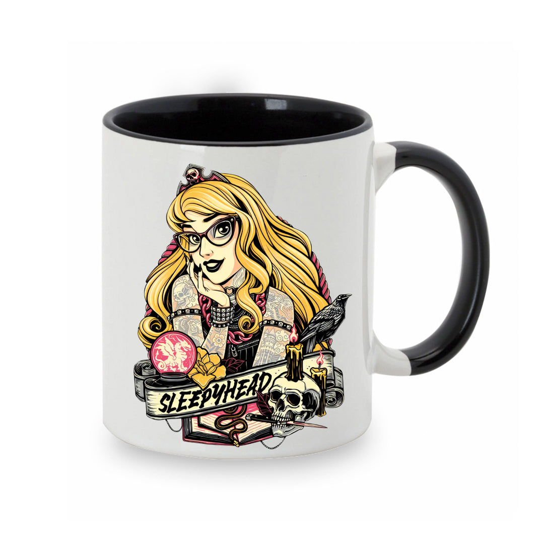 Tazas de princesas tatuadas