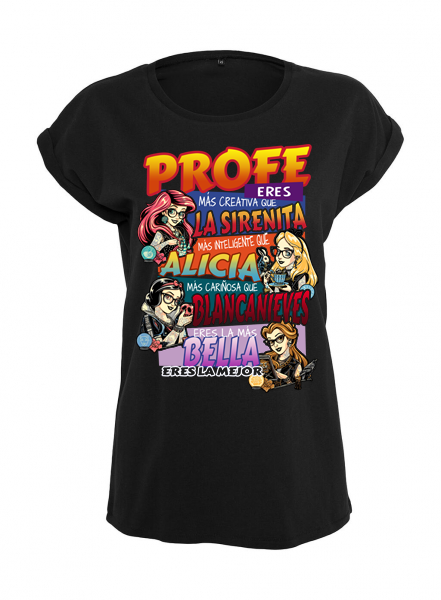 Camiseta de mujer No me sonrías me caes Mal