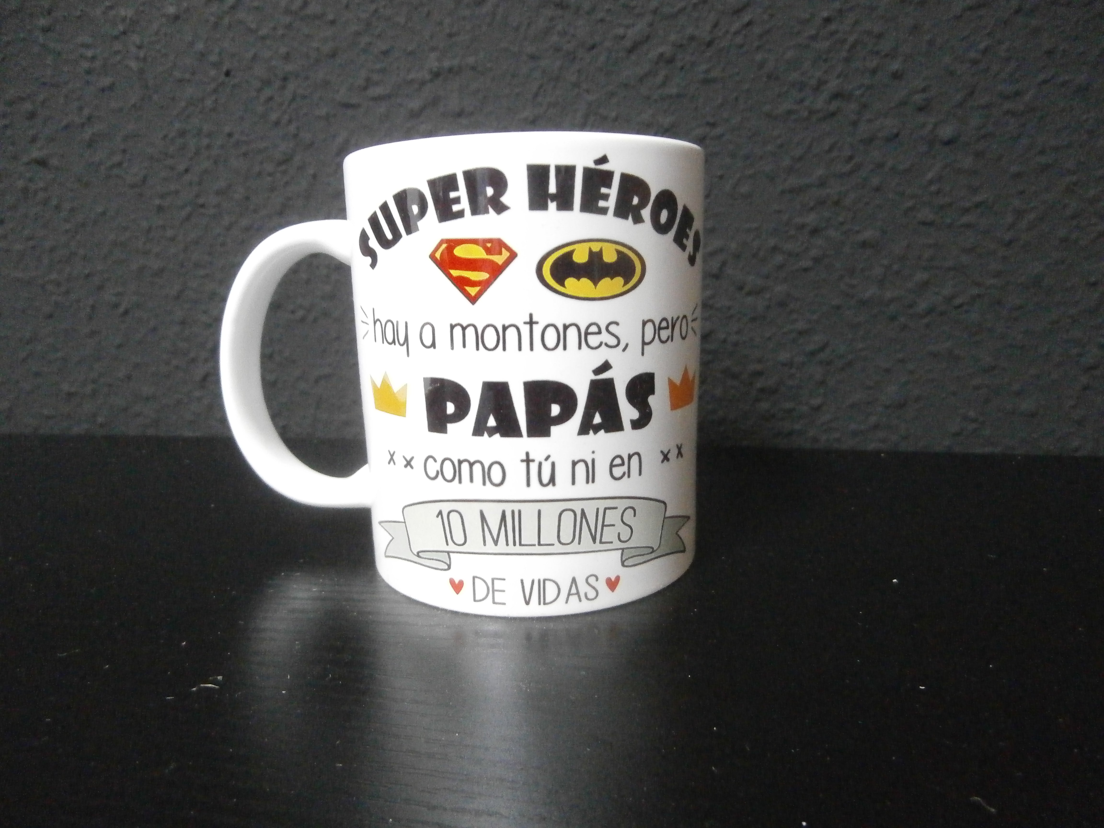Taza Papás Super Héroes, Ultimas unidades