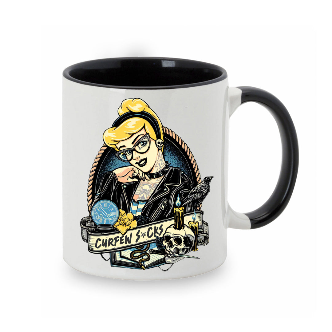 Tazas de princesas tatuadas